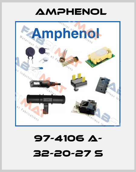 97-4106 A- 32-20-27 S Amphenol