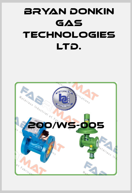 200/WS-005 Bryan Donkin Gas Technologies Ltd.