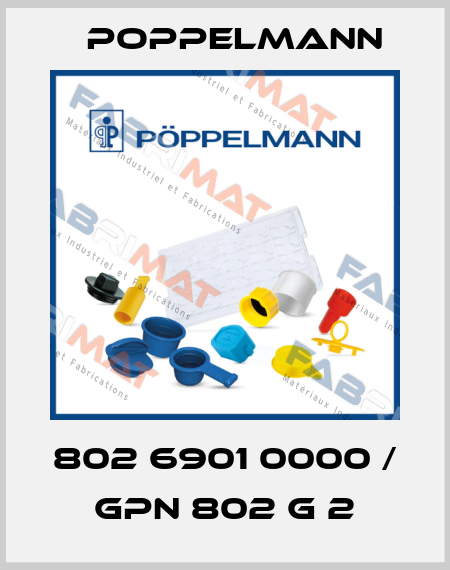 802 6901 0000 / GPN 802 G 2 Poppelmann