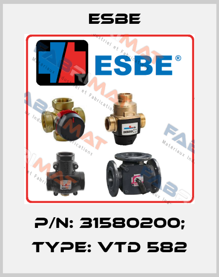 p/n: 31580200; Type: VTD 582 Esbe
