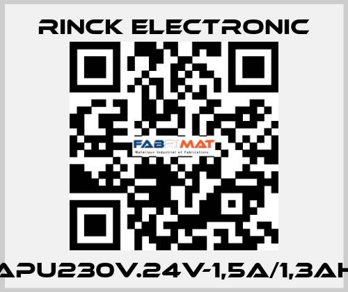 APU230V.24V-1,5A/1,3Ah Rinck Electronic