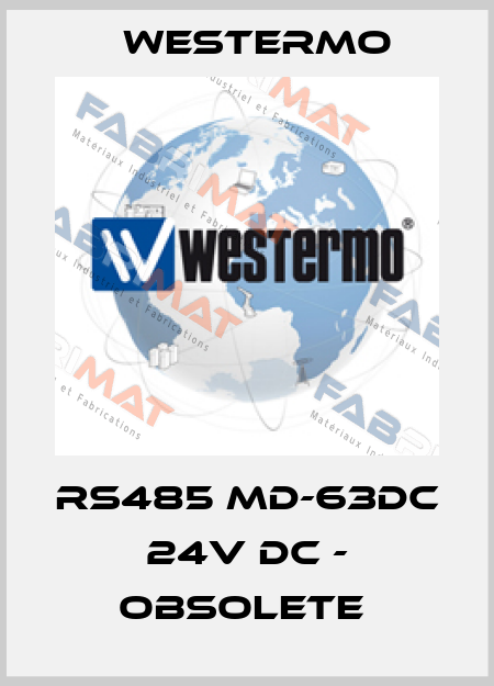 RS485 MD-63DC 24V DC - OBSOLETE  Westermo
