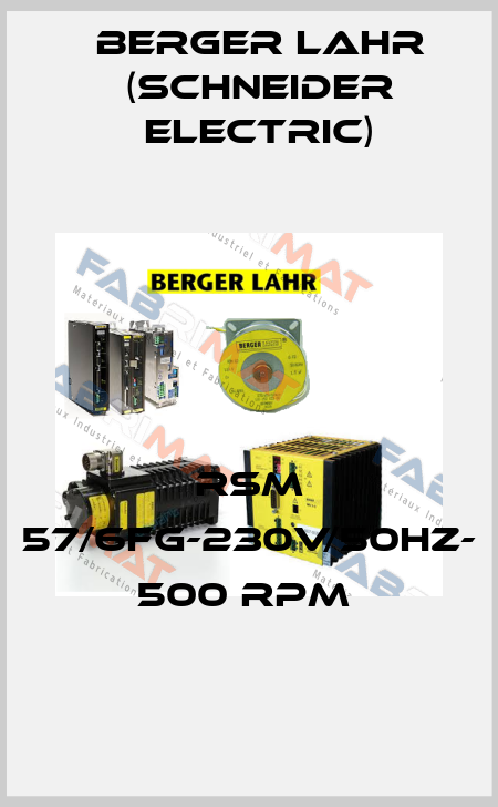RSM 57/6FG-230V/50HZ- 500 RPM  Berger Lahr (Schneider Electric)