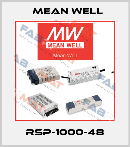 RSP-1000-48 Mean Well