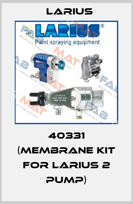 40331 (membrane kit for Larius 2 pump) Larius