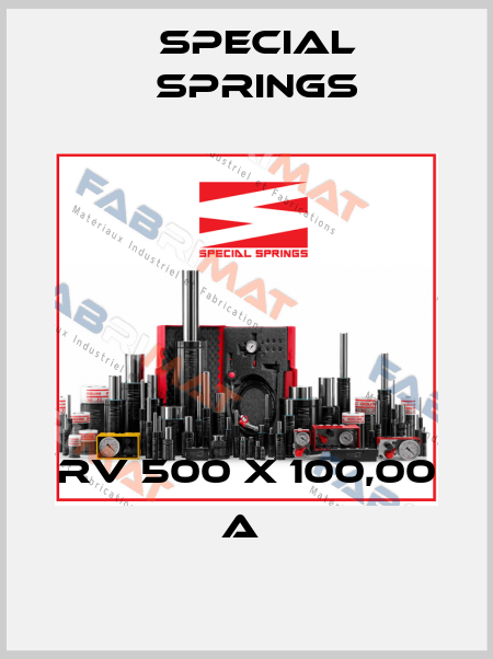 RV 500 X 100,00 A  Special Springs
