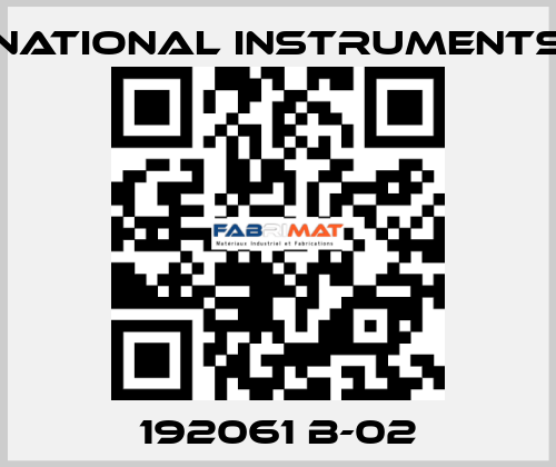 192061 B-02 National Instruments