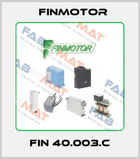 FIN 40.003.C Finmotor