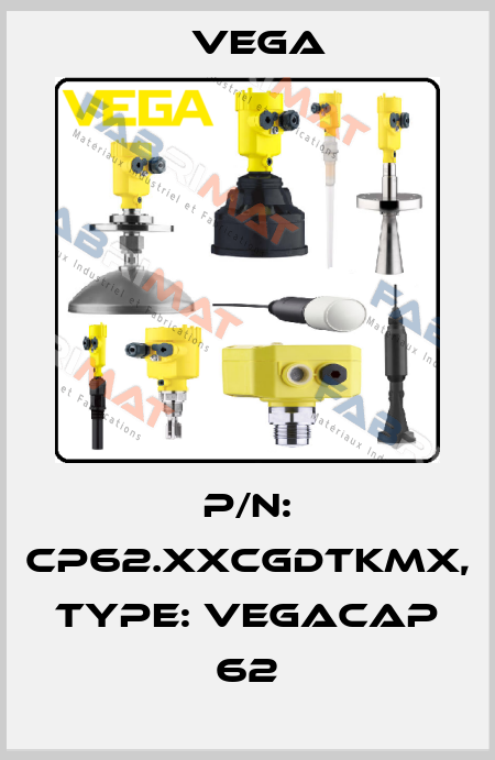 P/N: CP62.XXCGDTKMX, Type: VEGACAP 62 Vega