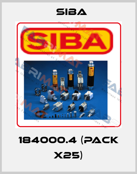 184000.4 (pack x25) Siba