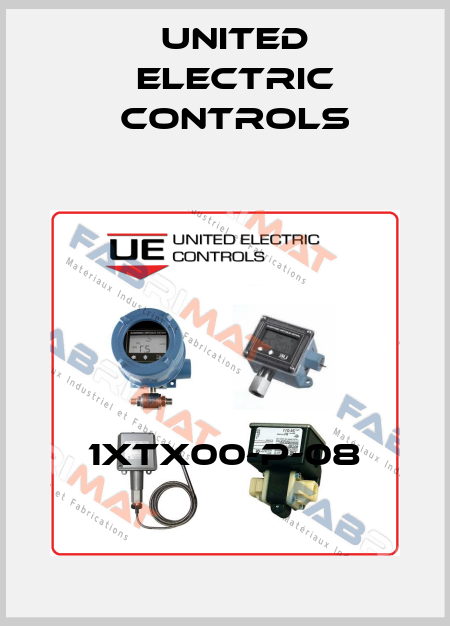 1XTX00-P-08 United Electric Controls