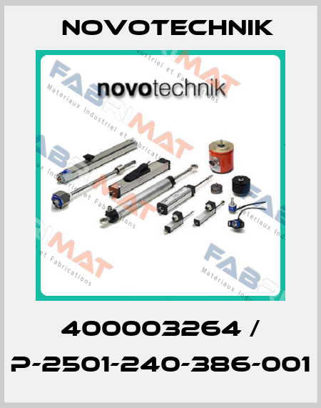 400003264 / P-2501-240-386-001 Novotechnik
