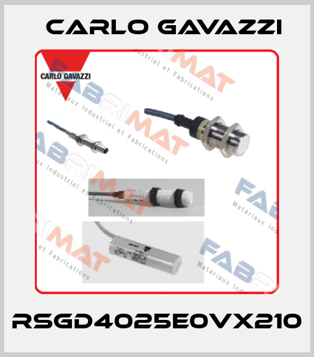 RSGD4025E0VX210 Carlo Gavazzi