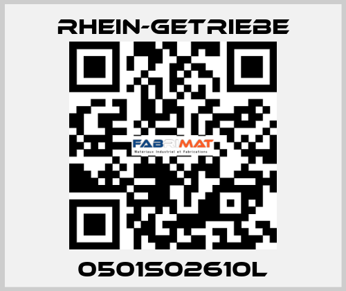 0501S02610L Rhein-Getriebe