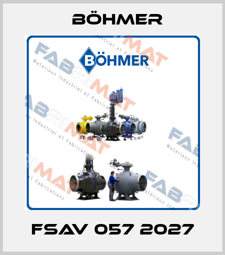 FSAV 057 2027 Böhmer