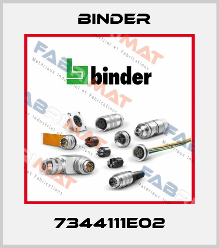 7344111E02 Binder