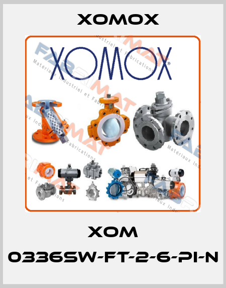 XOM 0336SW-FT-2-6-PI-N Xomox