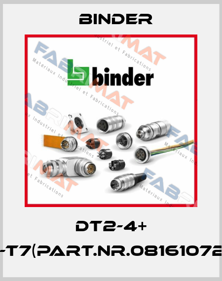 DT2-4+ [MSD-T7(PART.NR.08161072227)] Binder