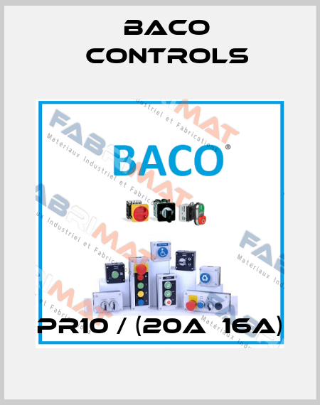 PR10 / (20A  16A) Baco Controls