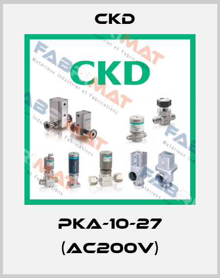 PKA-10-27 (AC200V) Ckd