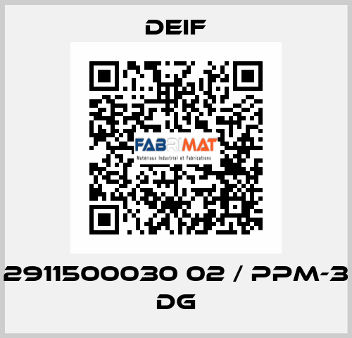2911500030 02 / PPM-3 DG Deif
