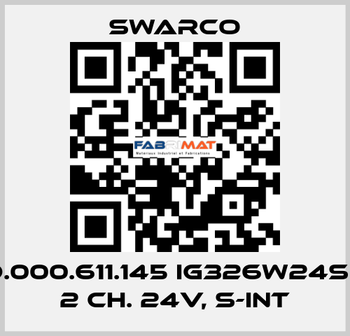 D.000.611.145 IG326W24S - 2 Ch. 24V, S-Int SWARCO