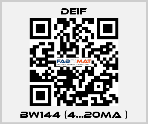 BW144 (4...20mA ) Deif