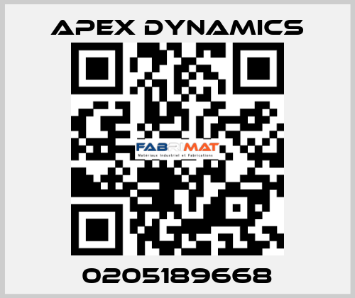 0205189668 Apex Dynamics