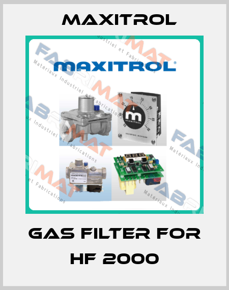 gas filter for HF 2000 Maxitrol