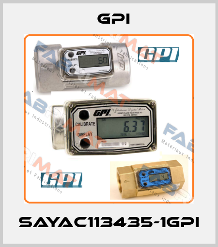 SAYAC113435-1GPI GPI