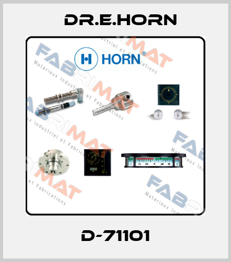 D-71101 Dr.E.Horn