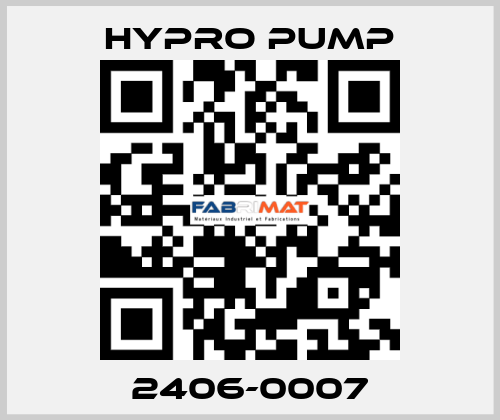 2406-0007 Hypro Pump