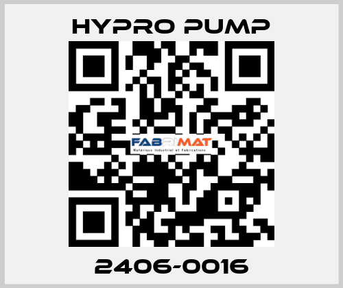 2406-0016 Hypro Pump