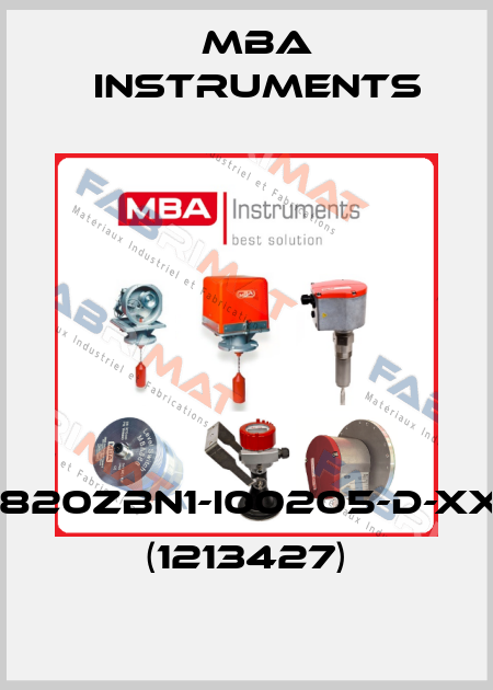 MBA820ZBN1-I00205-D-XXXXX (1213427) MBA Instruments