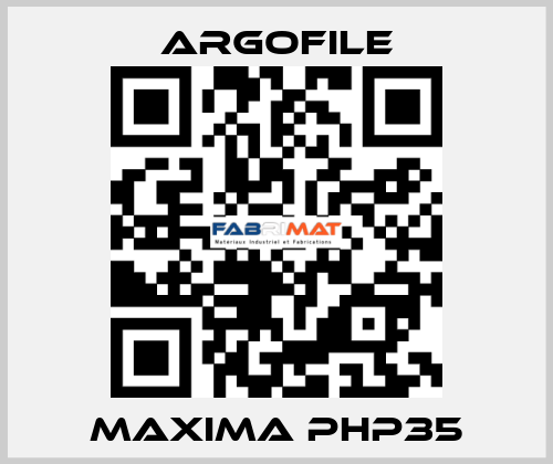 Maxima PHP35 Argofile