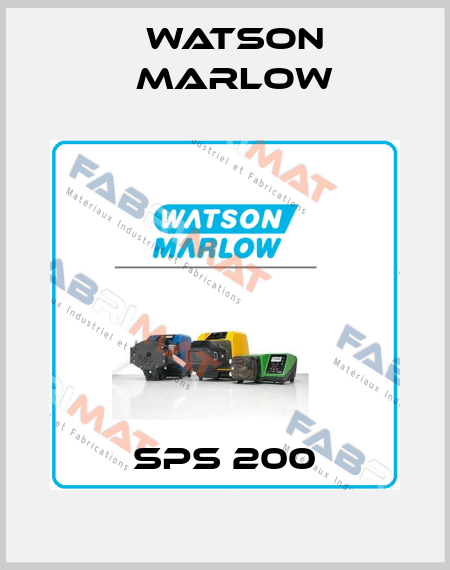 SPS 200 Watson Marlow