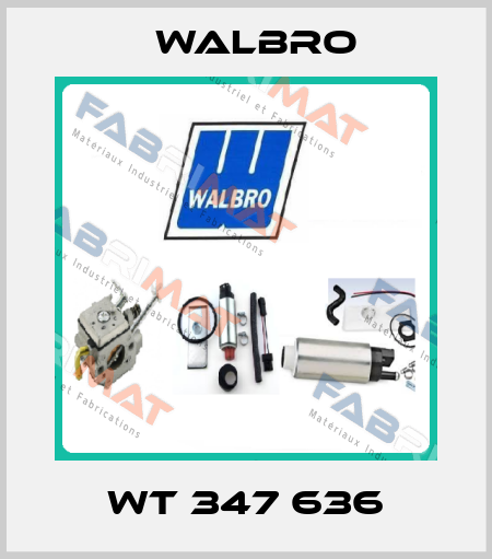 WT 347 636 Walbro