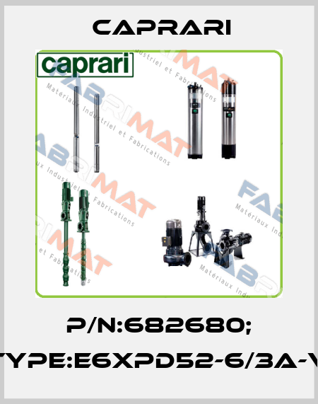 P/N:682680; Type:E6XPD52-6/3A-V CAPRARI 