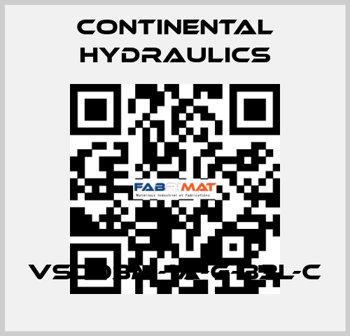 VSD03M-1A-G-33L-C Continental Hydraulics