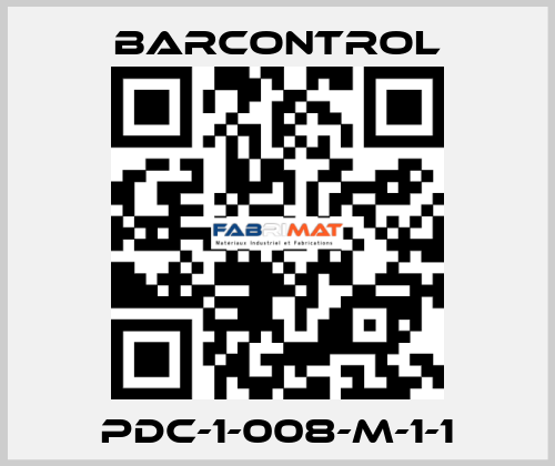 PDC-1-008-M-1-1 Barcontrol