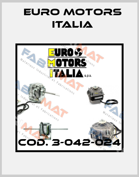 Cod. 3-042-024 Euro Motors Italia