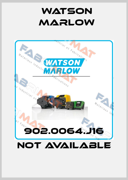 902.0064.J16 not available Watson Marlow