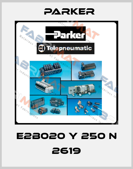 E2B020 Y 250 N 2619 Parker