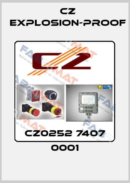 CZ0252 7407 0001 CZ Explosion-proof