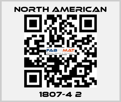 1807-4 2 NORTH AMERICAN