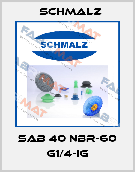 SAB 40 NBR-60 G1/4-IG Schmalz