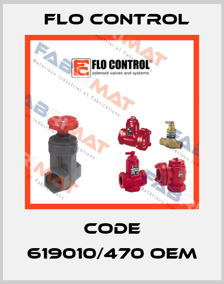 Code 619010/470 oem Flo Control