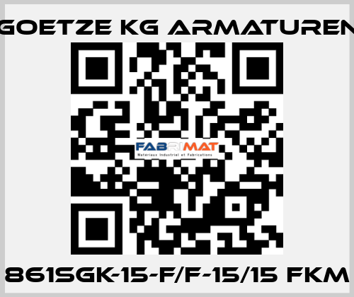 861sGK-15-f/f-15/15 FKM Goetze KG Armaturen