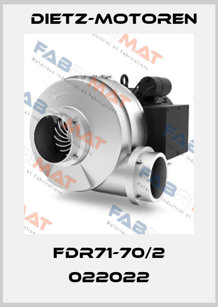 FDR71-70/2 022022 Dietz-Motoren