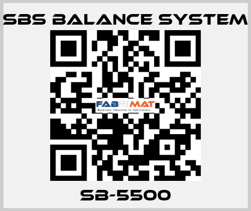 SB-5500 SBS BALANCE SYSTEM